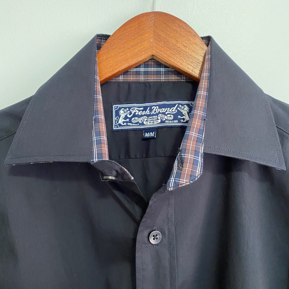 Fresh Brand! Navy Dress Shirt